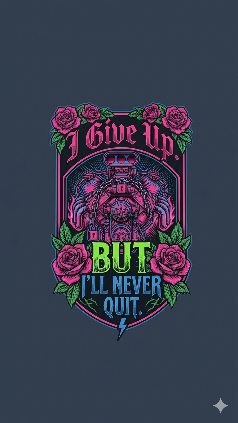 Graffic designs with raw affirmations